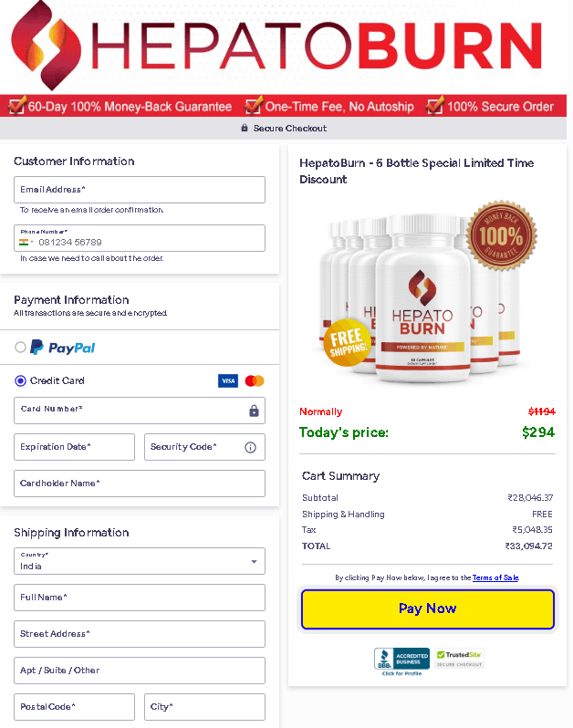 hepatoburn order